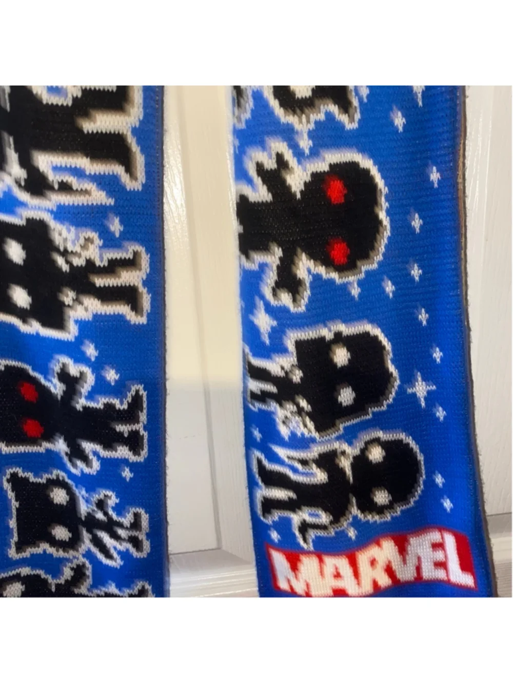 Women's Marvel Guardians of the Galaxy Knit Scarf Blue One Size